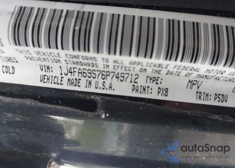 2006 Jeep Wrangler Rubicon from USA, damaged, VIN 1J4FA69S76P749712